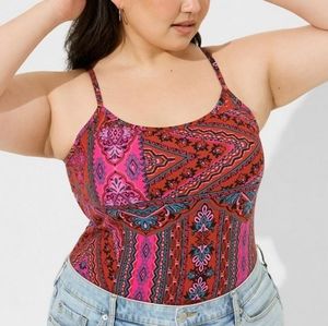 Torrid Size 1 Tribal Foxy Cami